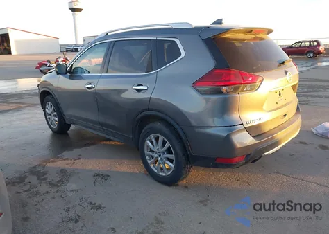 2017 Nissan Rogue Sv из США, поврежденный, VIN KNMAT2MV4HP612475